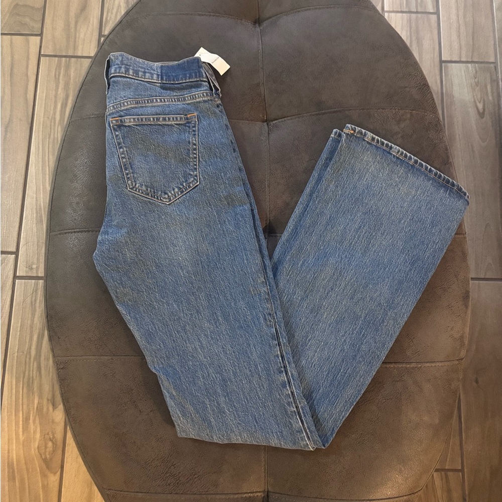 Abercrombie & Fitch Mid Rise Flare Jeans